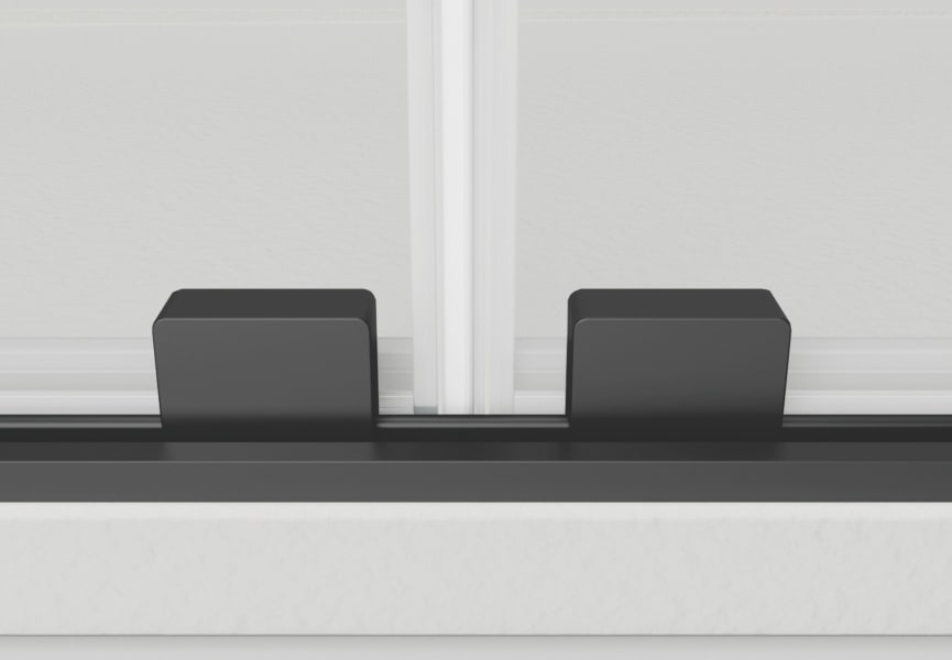 Paroi de douche GME Twenty noir Detalle 5