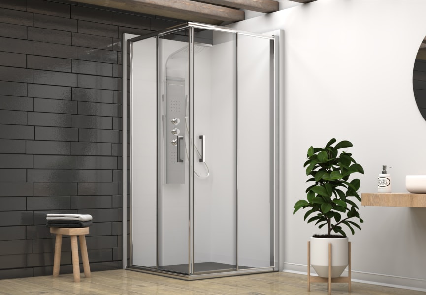 Paroi de douche angulaire Emma Principal 0