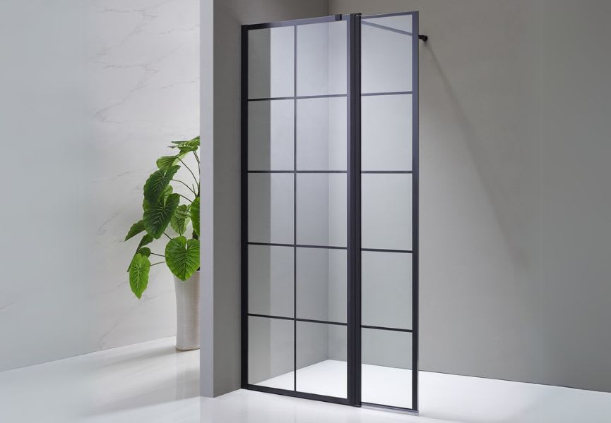 Paroi de douche Screen GME Black Chess Principal 1