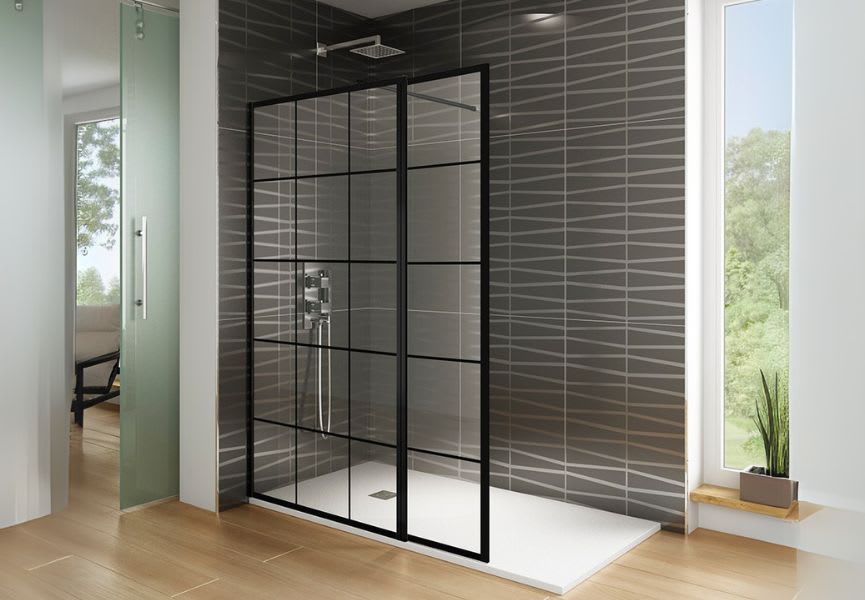 Paroi de douche Screen GME Black Chess Principal 0