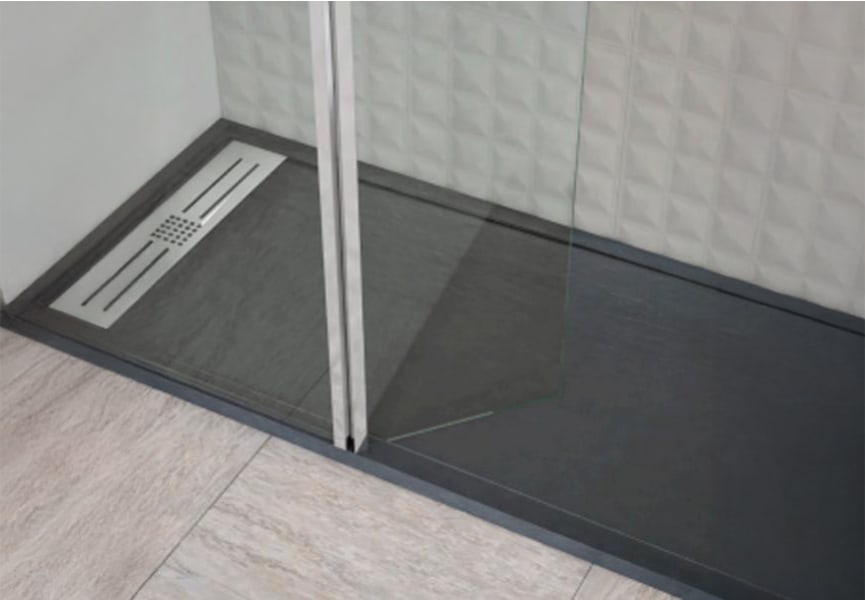 Paroi de douche fixe + pivotante, Minimal 6 mm Detalle 3