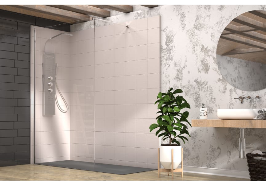 Paroi de douche fixe minimal Principal 2