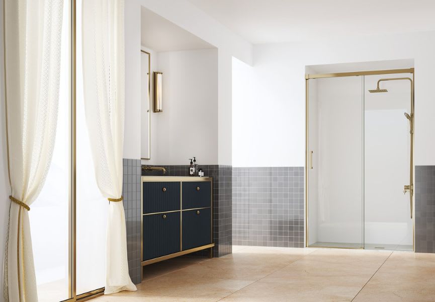 Paroi de douche sur mesure Galaxy (100) Principal 3