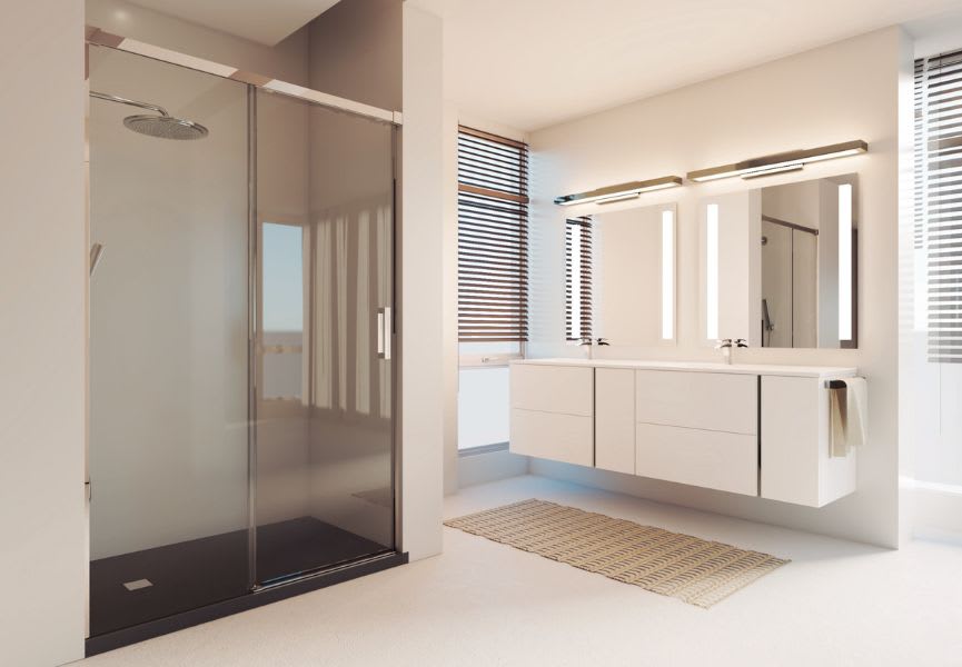 Paroi de douche sur mesure Galaxy (100) Principal 4