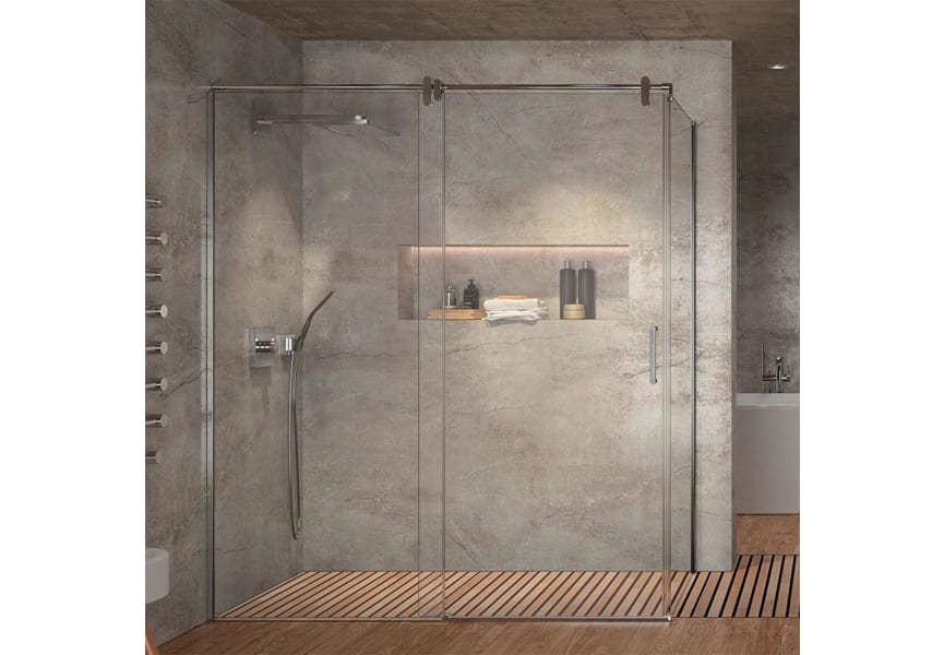 Paroi de douche Slim Kassandra (LM102+LM103) Principal 1