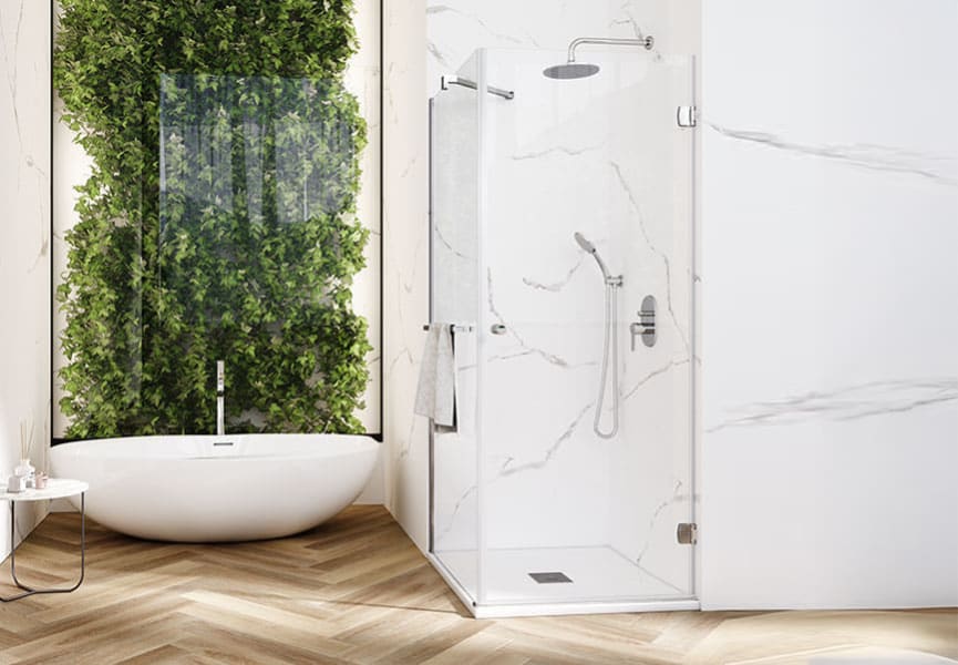 Paroi de douche Profiltek Newglass (NE-208) Principal 1