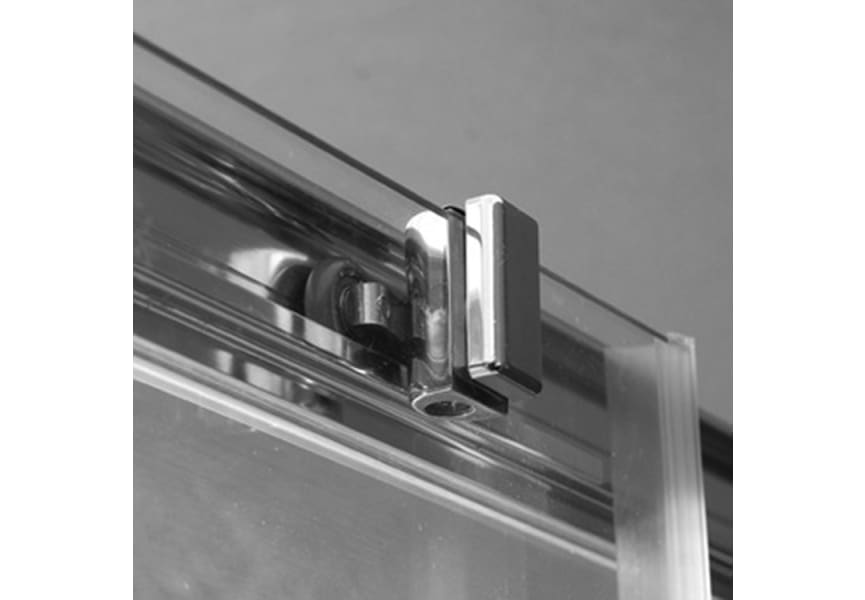 Paroi de douche Galaxy (400) noir mat Detalle 5
