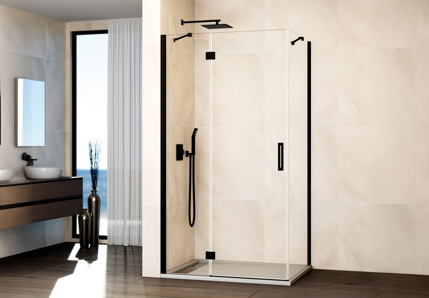 Paroi de douche de GME, Verre (COMBI C + paroi latérale fixe) Principal 1
