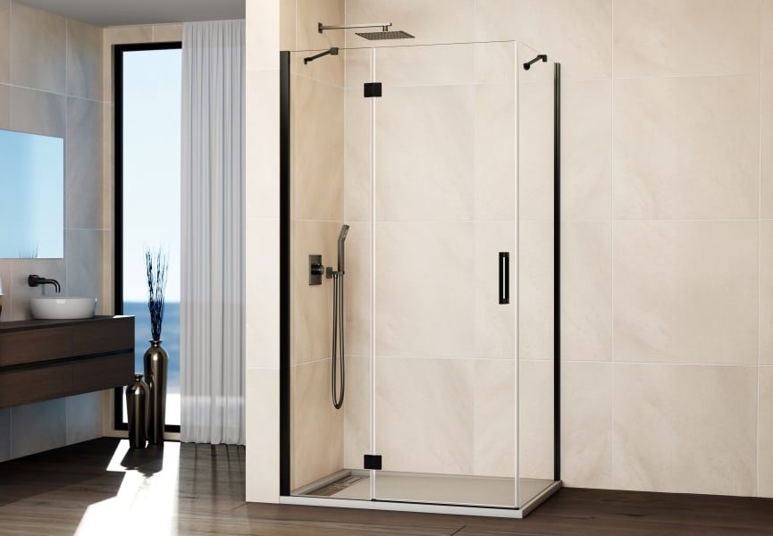 Paroi de douche de GME, Verre (COMBI C + paroi latérale fixe) Principal 3