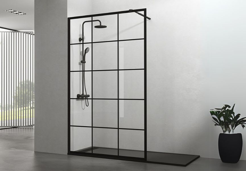 Paroi de douche Screen GME Black Chess Principal 0