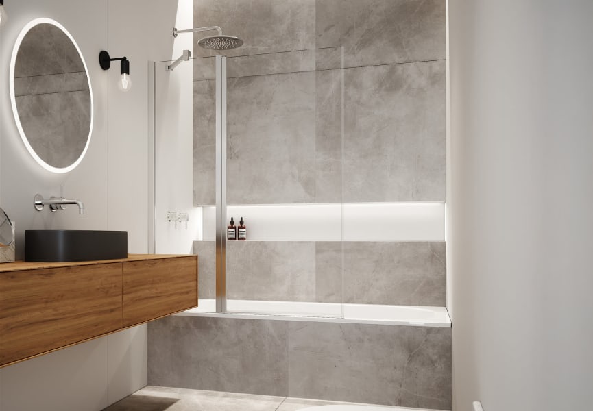 Profiltek Hada pare-baignoire (HP-106) Principal 0