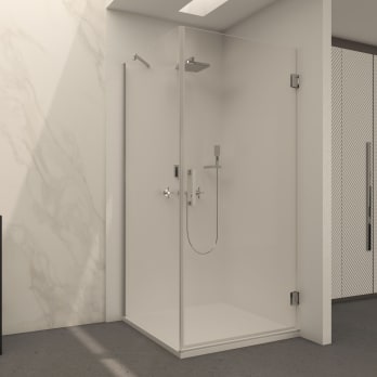 Paroi de douche angulaire Adhara (400A)