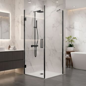 Paroi de douche angulaire Adhara (400A)