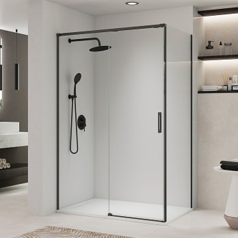 Paroi de douche angulaire coulissante Bruntec Aria
