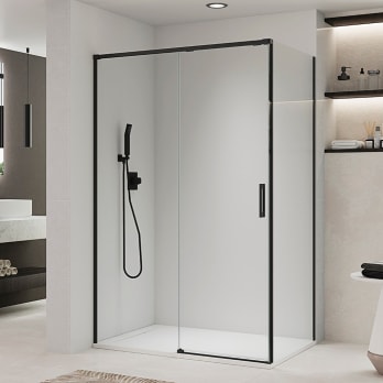 Paroi de douche angulaire coulissante Bruntec Aria