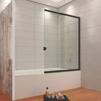 Paroi de baignoire coulissante et pivotante Bruntec Ares
