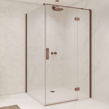 Paroi de douche angulaire Bruntec Aurea (400B)