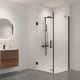 Paroi de douche angulaire Adhara (400A) 2