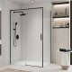 Paroi de douche angulaire coulissante Bruntec Aria 6