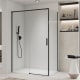 Paroi de douche angulaire coulissante Bruntec Aria 2