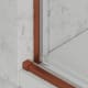 Paroi de douche angulaire coulissante sur mesure Bruntec Aria 11