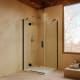 Paroi de douche angulaire Adhara (400B) 2