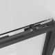 Paroi de douche GME Twenty noir Spazio Detalle 5