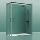 Paroi de douche Galaxy (300) noir mat Principal 1