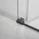 Pare-baignoire GME Basic Spazio noir mat Detalle 2