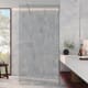 Paroi de douche en acier inoxydable Dione 1