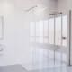 Paroi de douche en acier inoxydable Dione 6