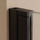 Paroi de douche Vega (P00) profilé noir mat 2