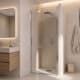 Paroi de douche sur mesure Vega (P00) sur mesure 6