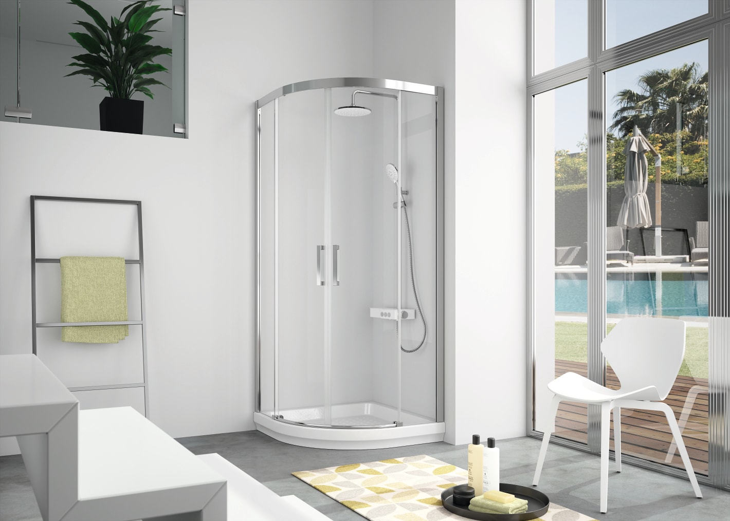 Paroi de douche Kassandra 400 (CU130) Principal 0