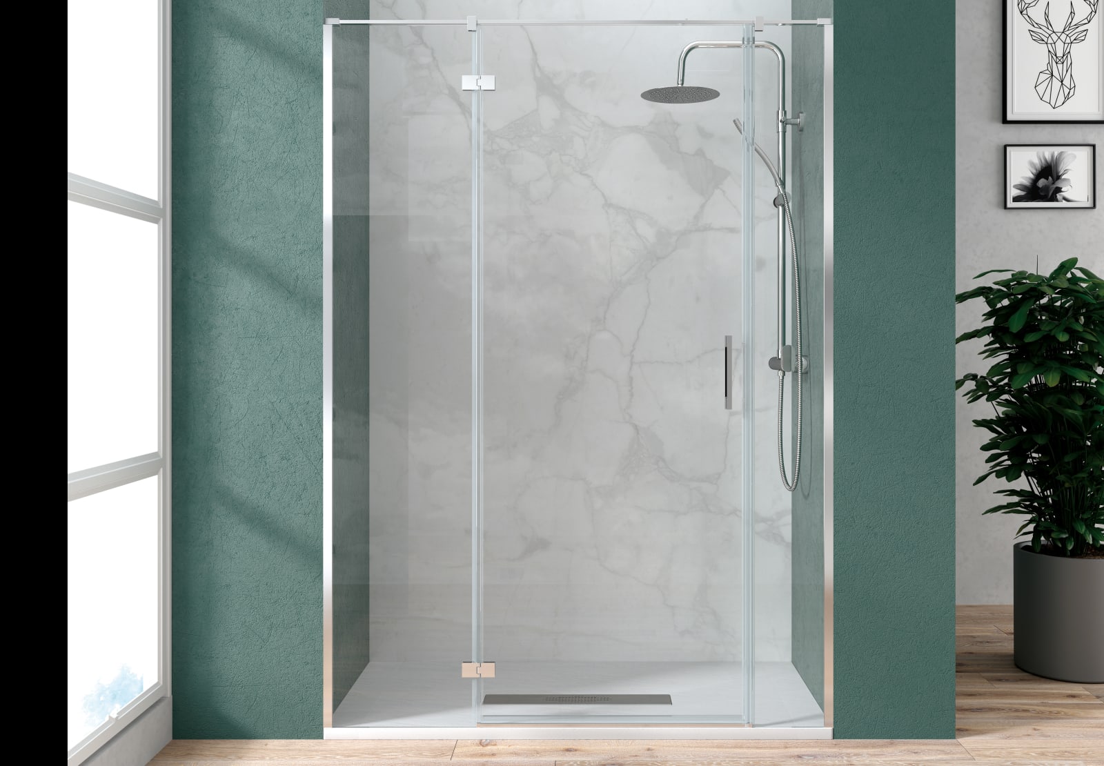 Paroi de douche Olona Principal 0