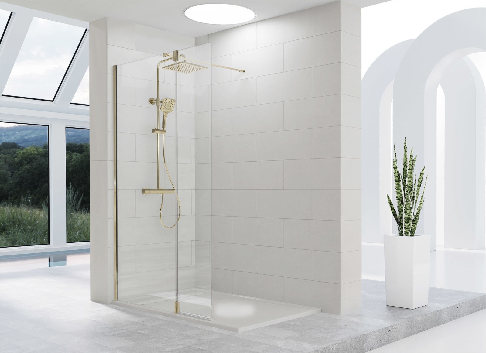 Paroi de douche Kassandra Tutti (TT425) Principal 0