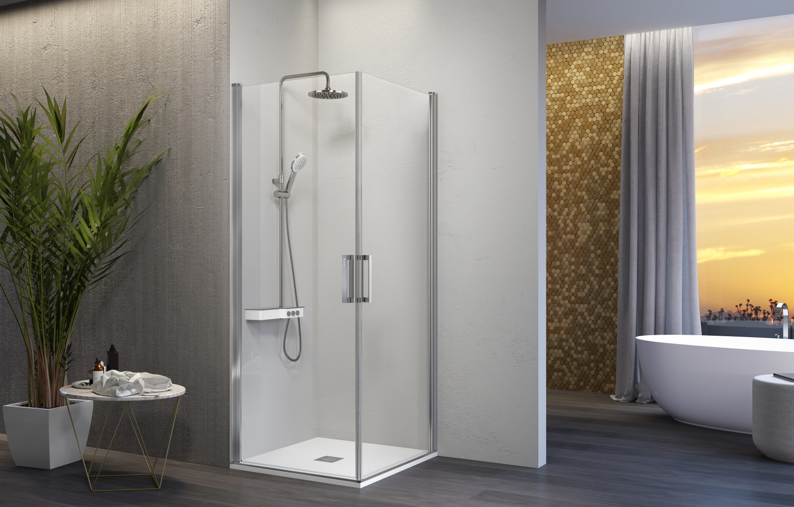 Paroi de douche Kassandra Nardi (NA506) Principal 0