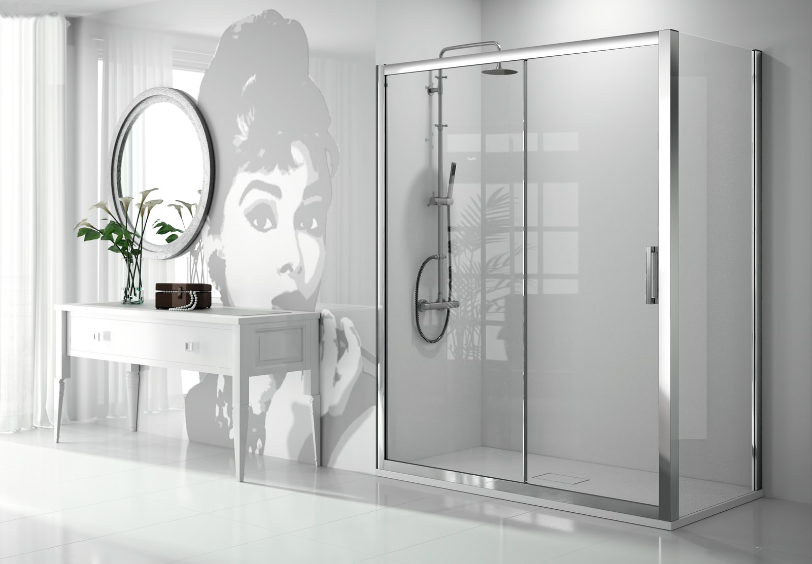 Paroi de douche Kassandra 300 (TR102+TR103) Principal 0