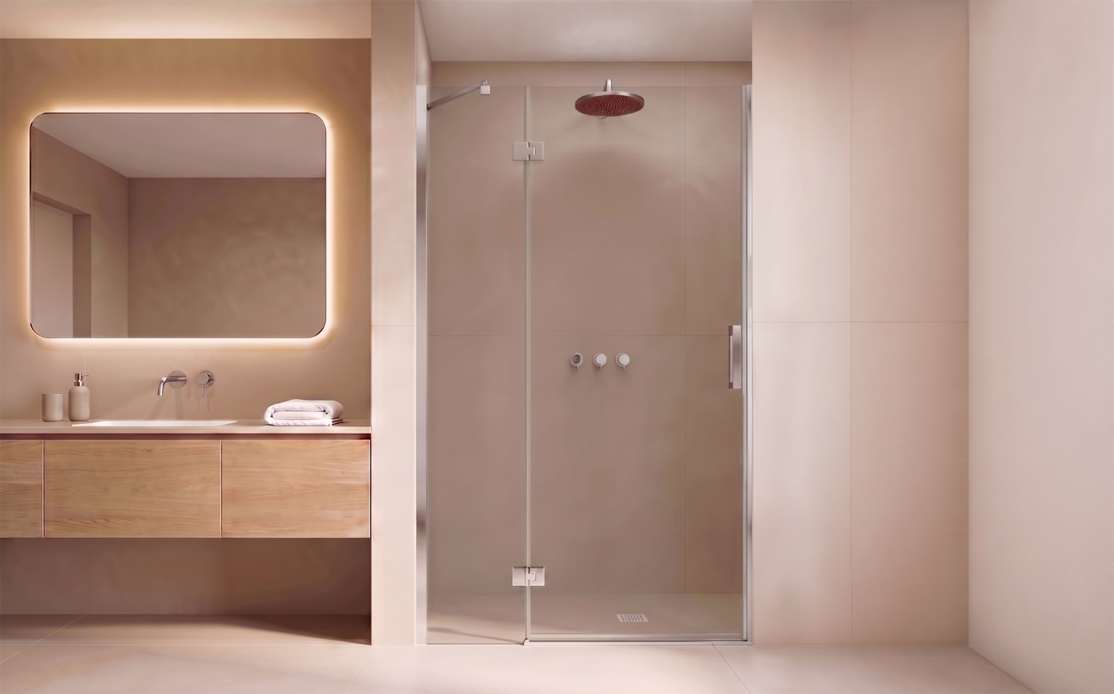 Paroi de douche Bruntec Aurea  (100B) Principal 0