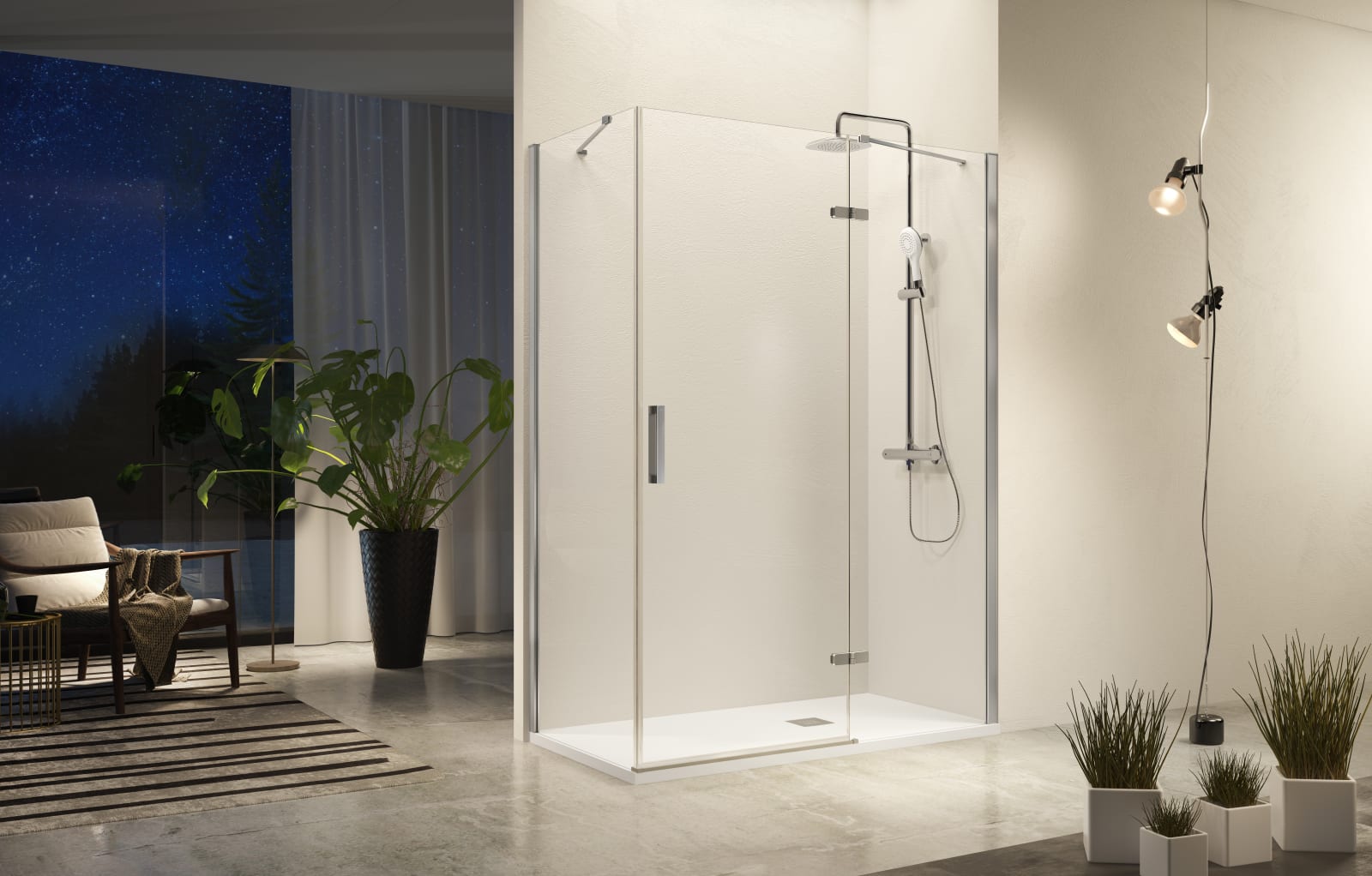 Paroi de douche Kassandra Nardi (NA408) Principal 0