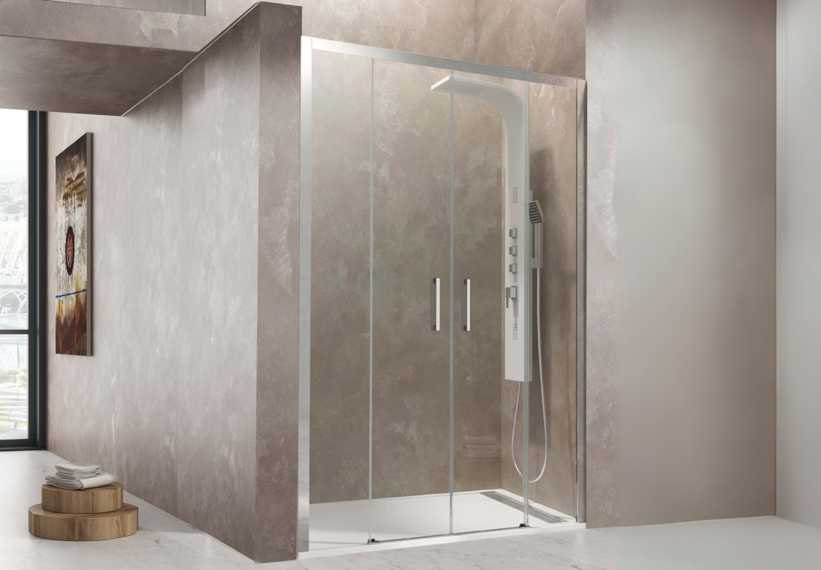 Paroi de douche Aktual Spazio GME Principal 0