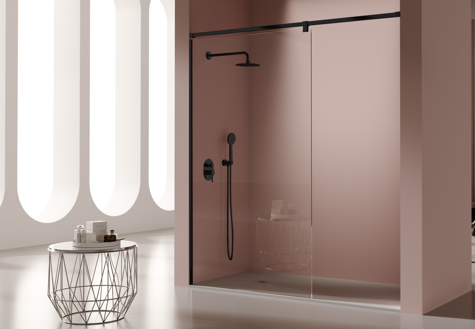 Paroi de douche fixe Kassandra Fresh Salomon (FS633) Principal 0