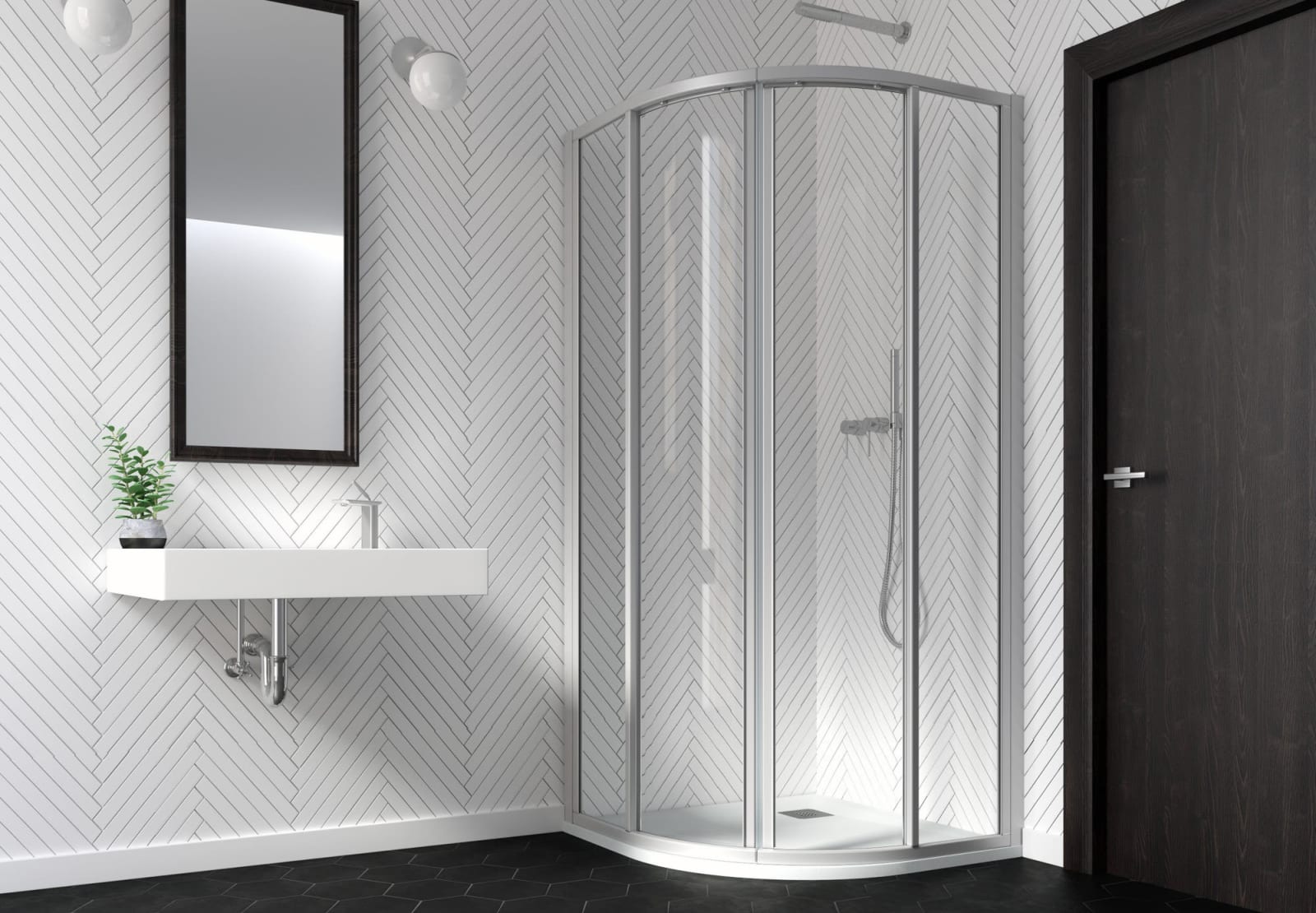 Paroi de douche Profiltek Ecodux (EC-260) Principal 0