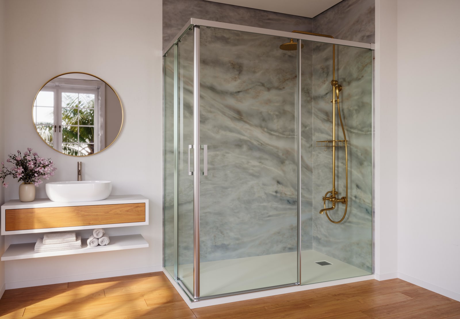 Paroi de douche Galaxy sur mesure (300) Principal 0