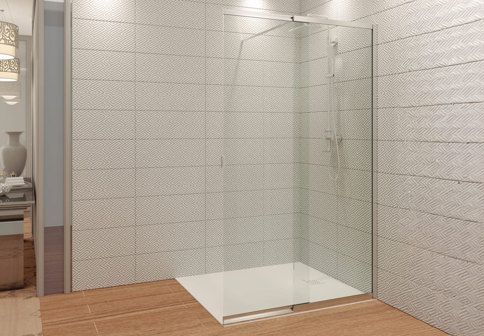 Paroi de douche Bruntec Ares (100F) Principal 0