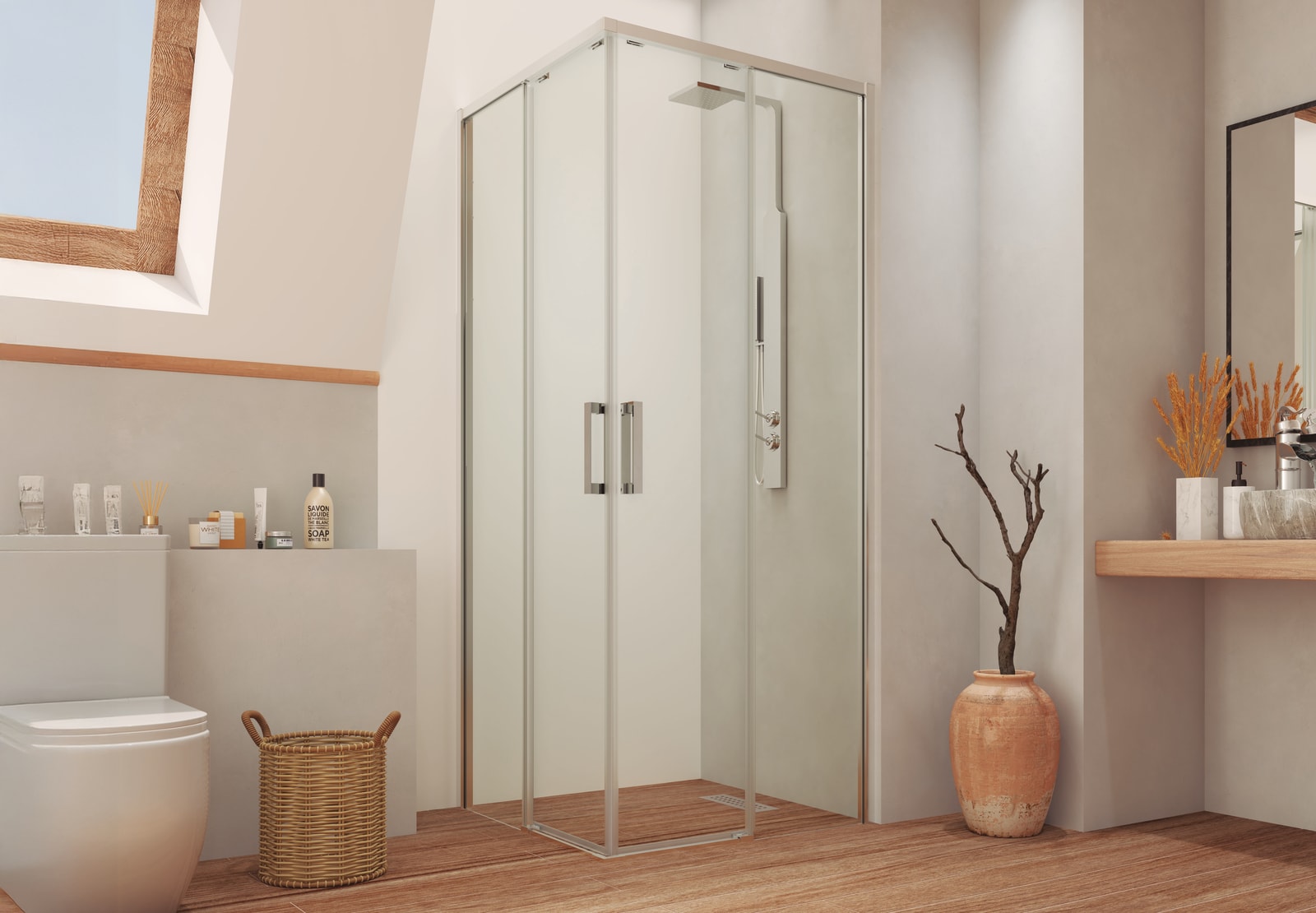 Paroi de douche Bruntec Opal (300) Principal 0