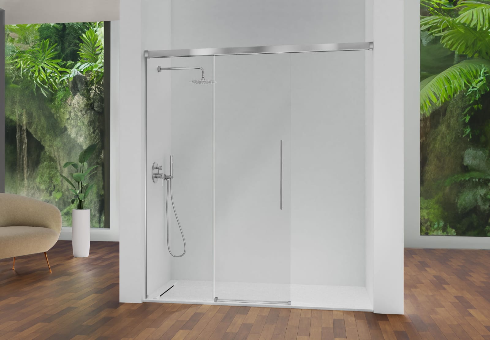 Paroi de douche Kassandra Pavia (118) Principal 0