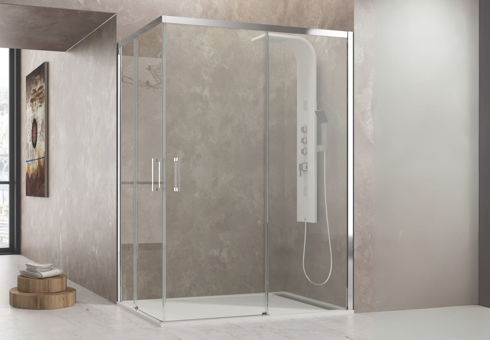 Paroi de douche Aktual GME Principal 0