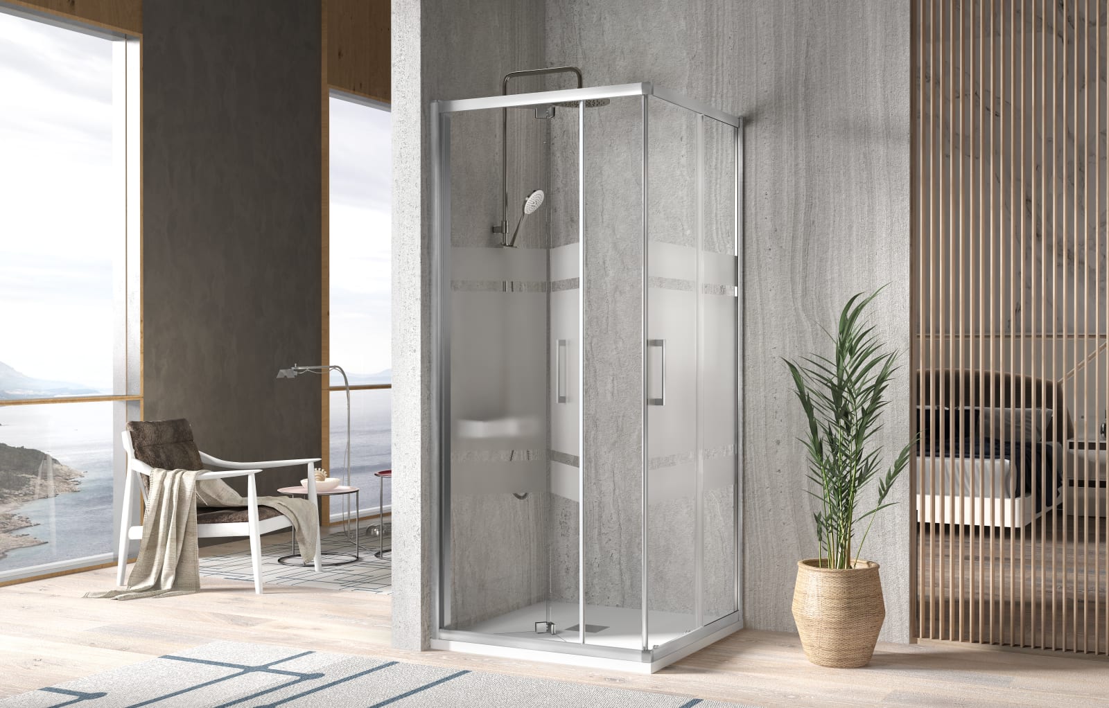 Paroi de douche Kassandra S300 (TR705+TR707) Principal 0