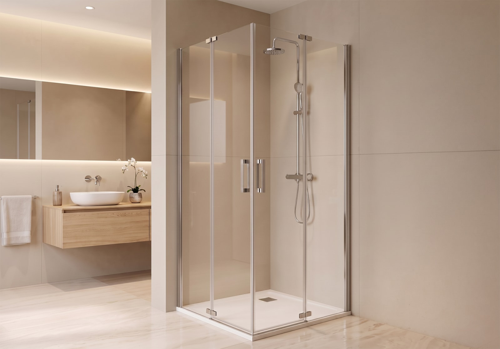 Paroi de douche Bruntec Ursa (300B) Principal 0